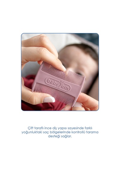 Babyjem Konak Tarağı Soft Pembe