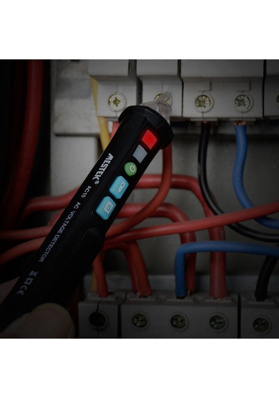 Honmex Mestek Ac10 Akıllı Dokunmadan Voltaj Test Cihazı 12-1000v Işık Ve Sesli Alarmlı Akım Tespiti Işık Fonksiyonlu Pil Yok