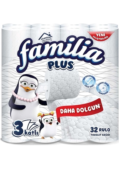 Familla Tuvalet Kağıdı Plus 3 Kat 32 Rulo