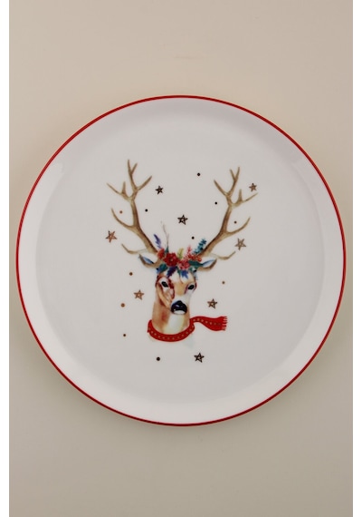 Porland Winter Düz Tabak 20cm 04alm004488