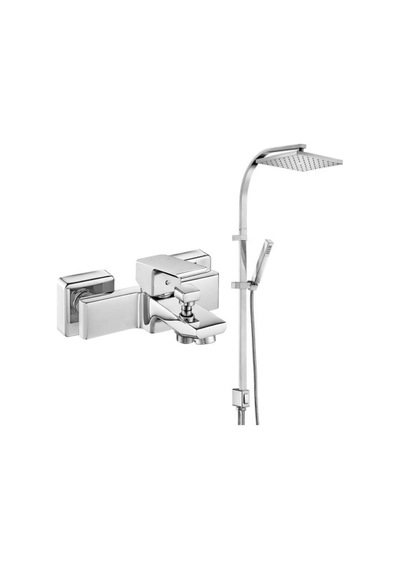 Eca 469 Tiera Banyo Bataryası + 012 Tiera Kolonlu Tepe Duş Seti
