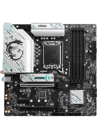 Msı Mb B760m Gamıng Plus Wıfı Ddr5 6800 Oc Mhz Hdmı Dp Atx 1700p