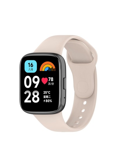 Constraın Xiaomi Watch 3 Active İle Uyumlu Klasik Kordon Krem Sku: Smg8690010089526