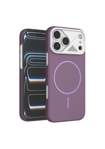 Joko Apple İphone 17 Pro Max Export Magsafe Kapak - Mor - Mor