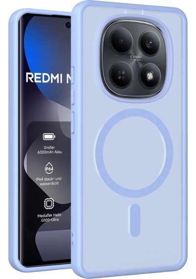 Joko Xiaomi Redmi Note 15 Pro 4g Jota Magsafe Kapak - Açık Mavi 0.2M-Çok Renkli