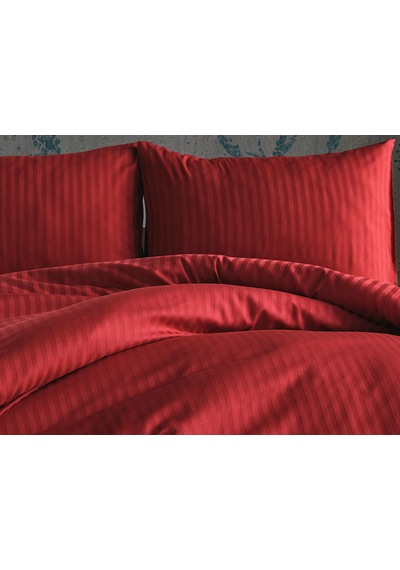Saten Artline Nevresim Takımı Çift King Size - Kiremit