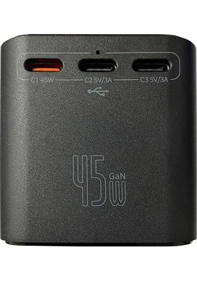 Evrensel Seyahat Şarj Adaptörü Fiş Priz Dönüştürücü Priz 45w /2xu