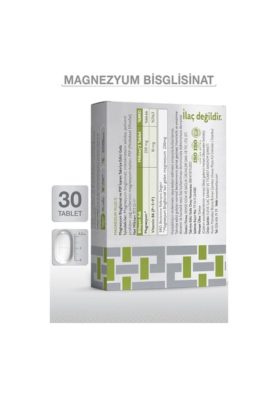 Goodday Magnesium Plus Bisglisinat 30 Tablet 3 Adet