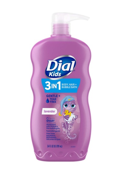 Dial Kids 3in1 Çocuklar İçin Lavanta Kokulu Şampuan + Duş Jeli + Banyo Köpüğü 709ml