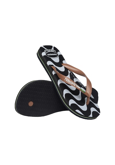 Havaianas Top Copacabana Kadın Siyah Desenli Parmak Arası Terlik-15663 White