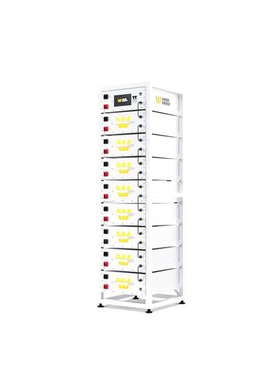 Werer Energy 60kwh Lifepo4 Lityum Demir Fosfat Yüksek Voltaj Akü