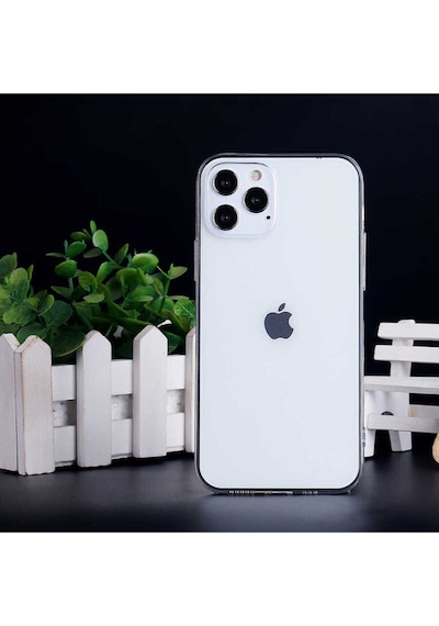 Apple iPhone Uyumlu 12 Pro Max Pak İmax Silikon renksiz