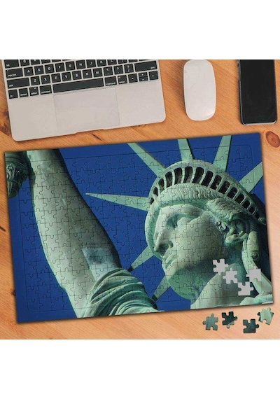 Özgürlük Heykeli 240 Parça Puzzle Yapboz-267949
