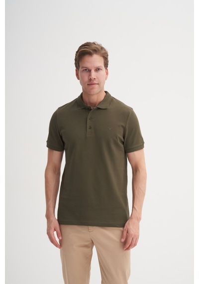 Cazador Erkek Polo Yaka Tshirt 46130 Haki Haki