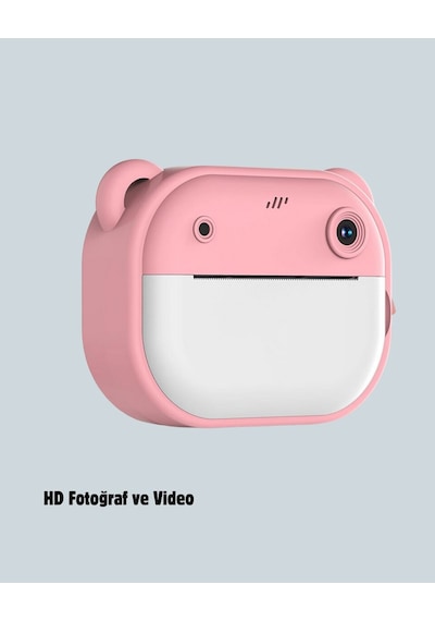 Termal Baskılı Şipşak Kamera 1080p Hd 24mp Çift Lensli Ve Müzik Oynatıcılı Mh-hs0697-9953