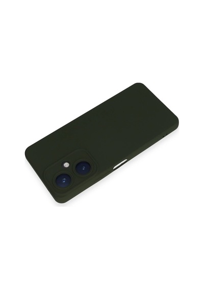 Newface - 284 - Vivo Y27 Kılıf Nano İçi Kadife Silikon - - Csmo-tex - Koyu Yeşil