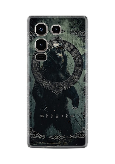 Infinix Note 50 Pro 4g X6855 Kılıf Boutique Baskılı Resimli Power Bear Pcode -007