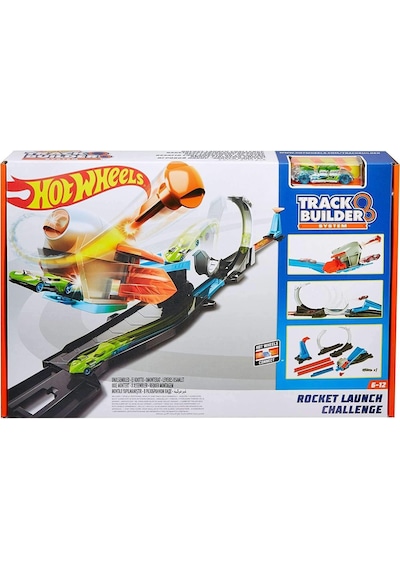 Hot Wheels Track Builder Rocket Launch Challenge