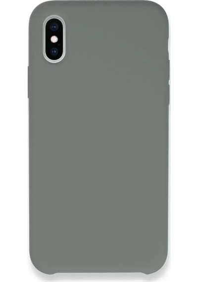 Newface Apple İphone Xs Max Kılıf Lansman Legant Silikon - Gri