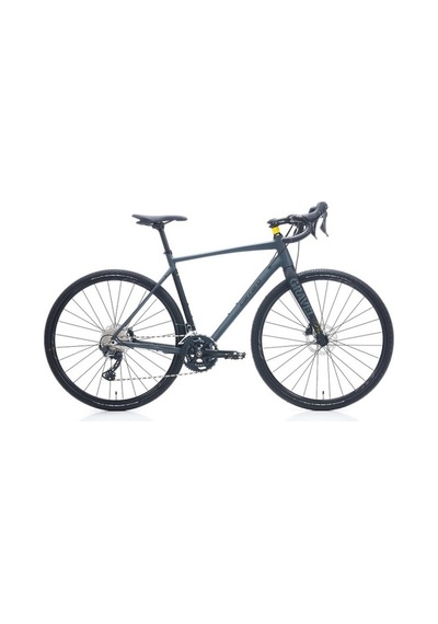 Carraro Gravel G4 22-vites Hd Mat Antrasit-siyah-sarı Gravel Bisiklet 55 Kadro Antrasit