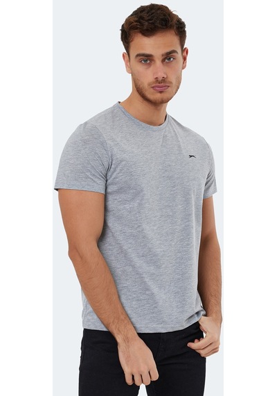 Slazenger ROSALVA Erkek  Gri Tişört
