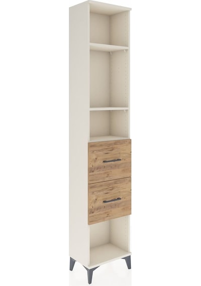 Arges Dolap 3 Raflı 2 Çekmeceli 44x30x221 Aytaşı-çam Aytaşı
