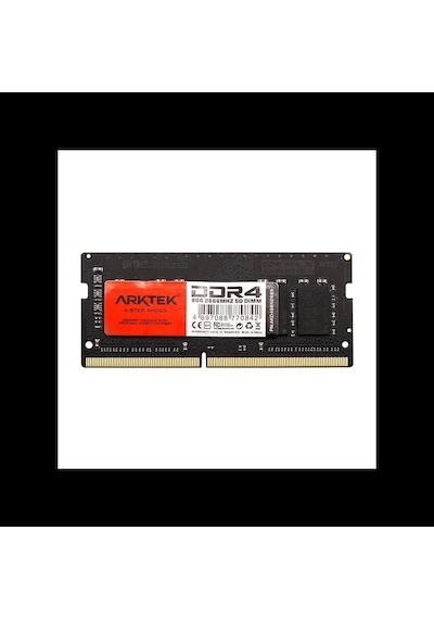 Arktek Akd4s8n2666, 8gb, Ddr4, 2666mhz, 1,2v, Cl19, Notebook, Sodımm Ram