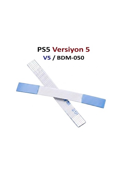 Ps5 V5 Kol Tetik Flex L1 L2 R1 R2 Omuz Tuşu Kablo Seti Versiyon 5 Uyumlu Bdm-050 Yedek Parça Beyaz