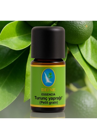 Turunç Yaprağı Petit Grain Organik %100 Saf Uçucu Yağ 10ml