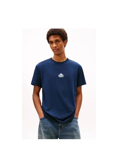 Tommy Jeans Erkek T Shirt Dm0dm22311 C1g Lacivert Lacivert