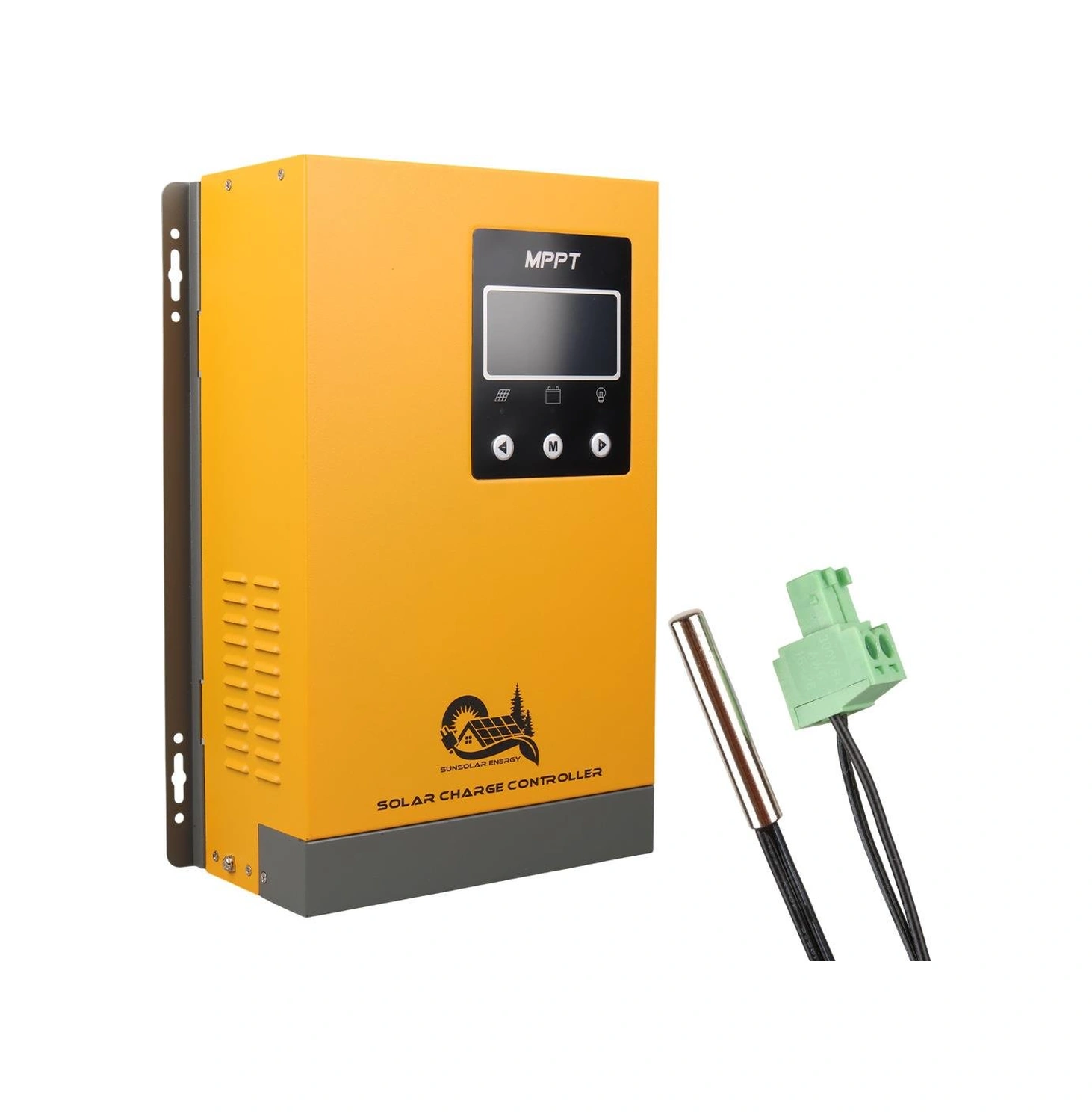 Sunsolar Mpk80 Mppt Solar Şarj Kontrol Cihazı 80a 12v 24v 36v 48v Otomatik 250v Maksimum Pv Lcd Ekranlı Rs485 Portlu