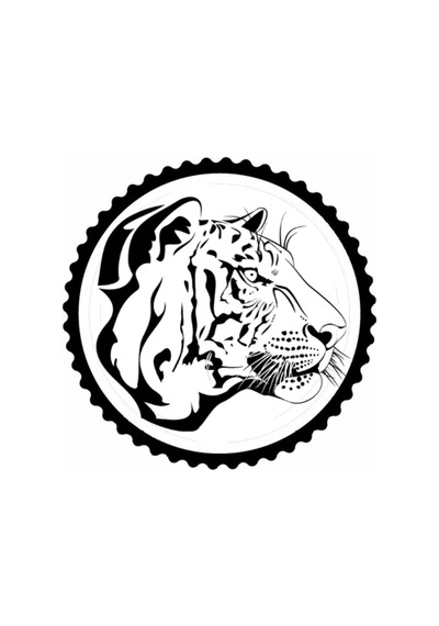 Kaplan Tasarım 4,model Sticker 20 X 20 Cm