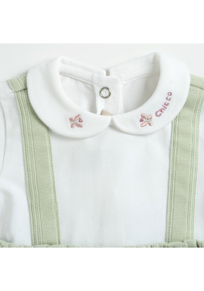 Chicco Kız Bebek Paça İçinden Açılan Tulum 09101284000000 000051 Yeşil
