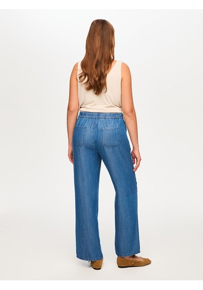 Faik Sönmez Wıde Leg Fıt Liyoselli Jean Pantolon S26jpn009 Us26jpn00927 İndigo