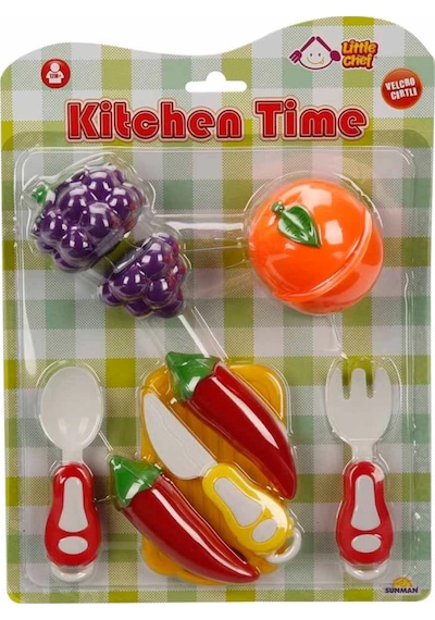 Little Chef Kesme Tahtalı Sebze Ve Meyve Seti