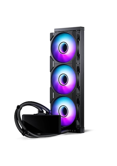 Phanteks Glacier One 360m25 Lcd Aio Su Soğutmalı, 6 Inç Ekran - 360 Mm, Siyah Sıvı Soğutucu