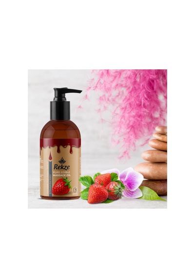 Masaj Yağı 2'li Paket - Çilek Aromalı Vücut Aromaterapi Etkili - 268862974