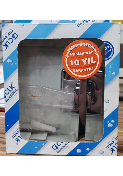 Çelik Banyo Paslanmaz Pirinç Kumru Açık Tuvalet Kağıtlık 10 Yıl Garantili Krom