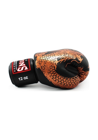 Twins Fbgvl3-49cp Dragon Boks Eldiveni Muay Thai Eldiveni Siyah