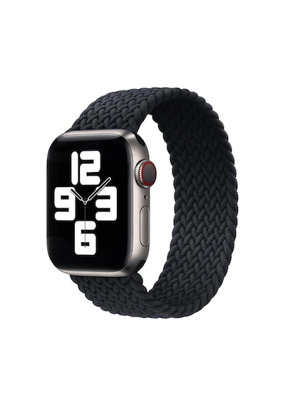Forzacase Apple Uyumlu  Watch Ultra 3 49mm İçin Hasır Örgü Solo Loop Kordon Kayış - Fc401