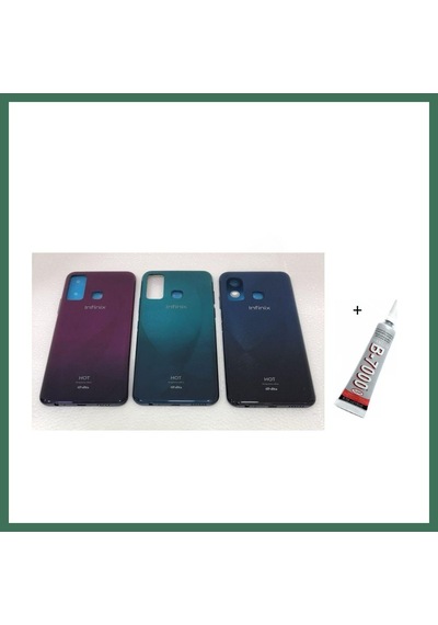 En-cag İnfinix Hot 9 Arka Batarya Pil Kapağı Mavi B7000 Bss