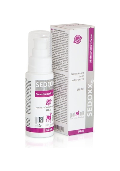 Sedoxx Su Bazlı Günlük Nemlendirici Cilt Bakım Kremi 50 ML
