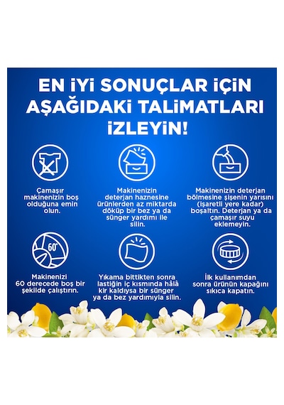 Marc Çamaşır Makinesi Temizleyici & Koruyucu Kireç Önleyici Limon Ferahlığı 2 x 500 ML
