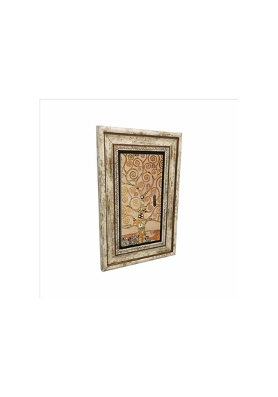 Hayat Ağacı Gustav Klimt, 1907 Baskılı Taş Tablo 20x30
