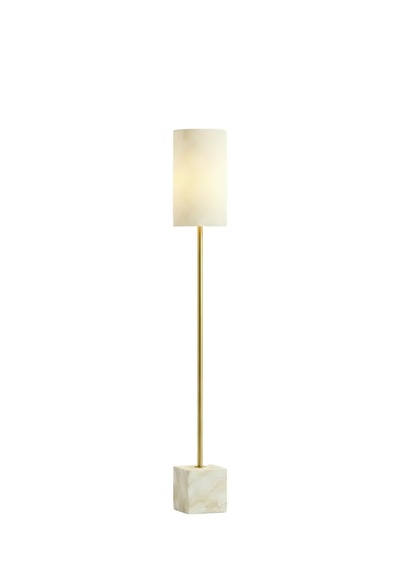 Fexora Minimalist Mermer Tabanlı Dekoratif Lambader - Ra-avz- 9562-43-68 Eskitme