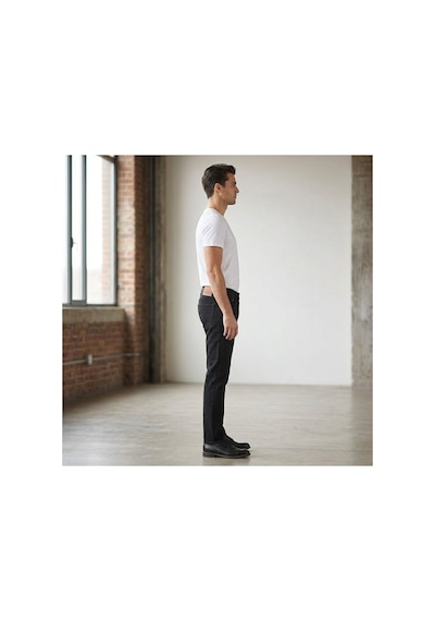 Levi's 501 %100 Coton Klasik Erkek Jean Pantolon- 2442-- Siyah