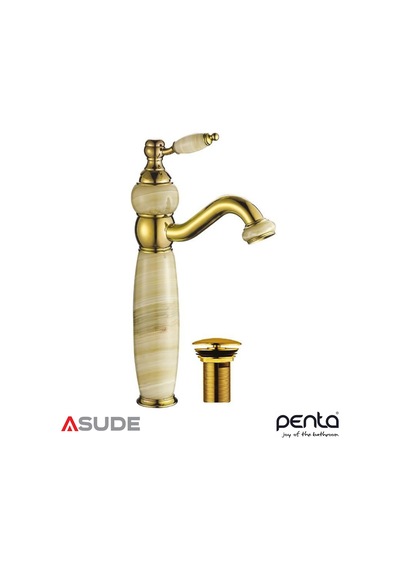 Penta 3301h Vırgo Gold Yuksek C.lavabo Bataryası Altın