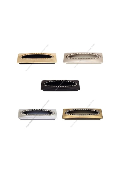 Gürçayhırdavat Gürçay Sıralı Taşlı Gömme Çekmece Kapak Kulpu 96Mm (475045121)