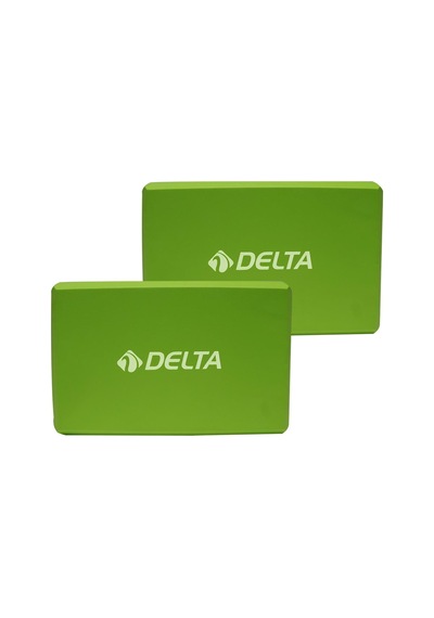 Delta Çiftli Yoga Blok - 2 Adet Yoga Block - Eva Yoga Bloğu Seti
