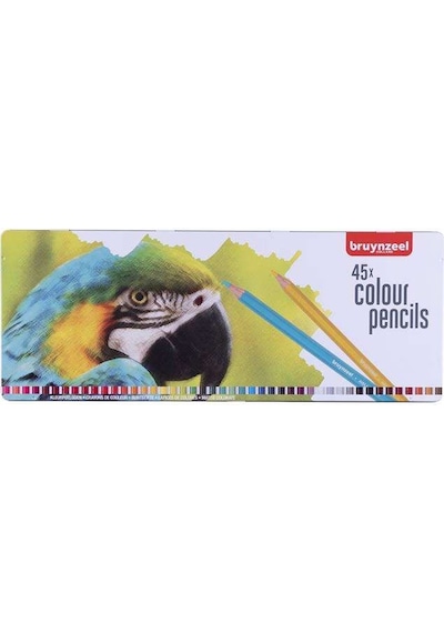Bruynzeel Parrot Kuru Boya Kalemi 45 Li Çok Renkli